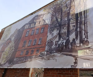 Stary, spalony młyn w Iławie (2026)