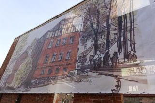 Stary, spalony młyn w Iławie (2026)