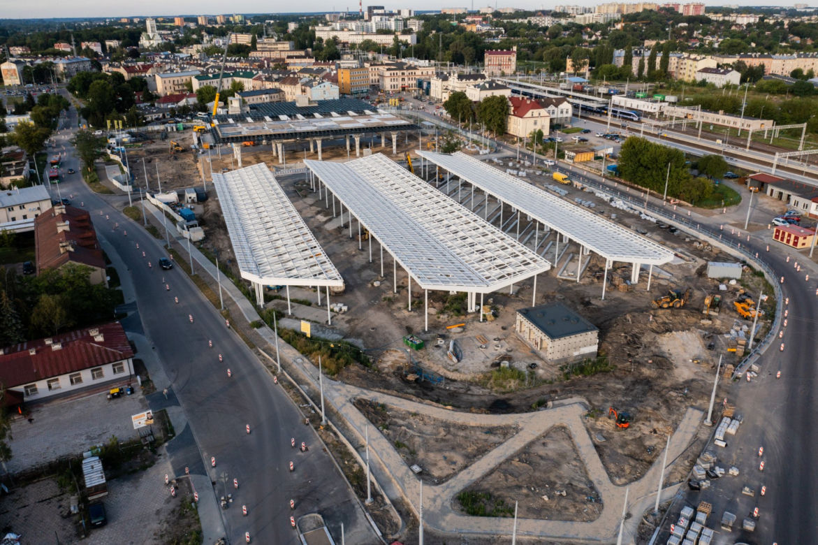 Lubelski dworzec już teraz robi ogromne wrażenie! Sami zobaczcie [zdjęcia]