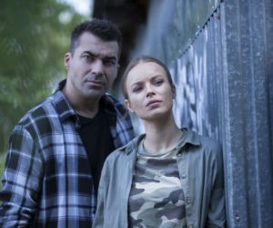 Łowcy cieni. Brunon Małecki (Wojciech Medyński), Jagna Dobosz (Izabela Jarosińska)