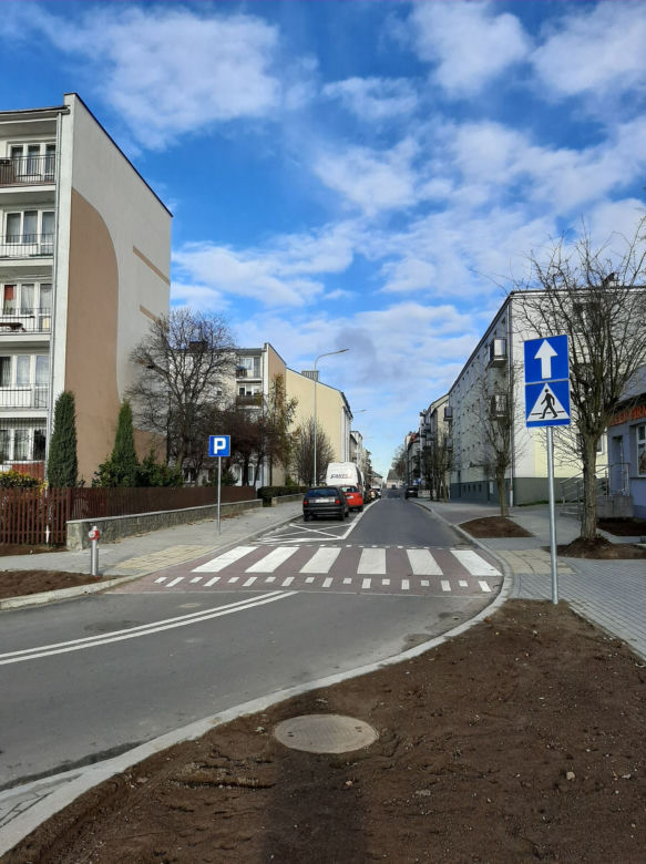 Ulica Wiejska w Łomży