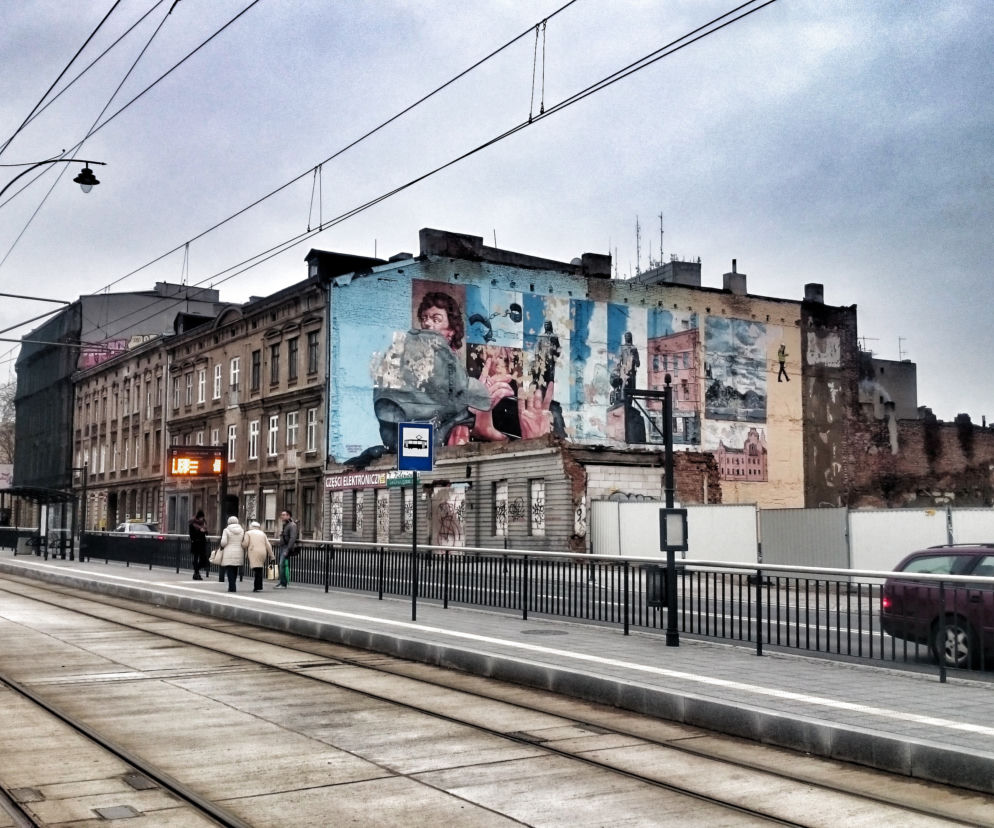 Mural przy Fabrycznym
