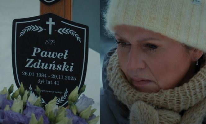 M jak miłość, odcinek 1926: Śmierć Pawła! Marysia odwiedzi zmarłego syna na cmentarzu - ZDJĘCIA