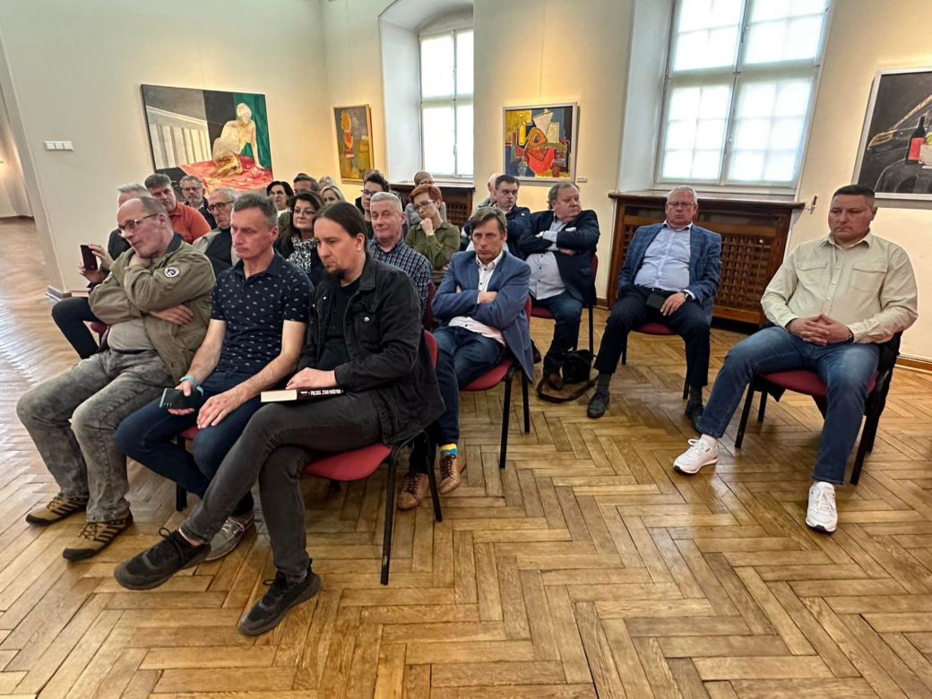 Radosław Sikorski na spotkaniu w Grudziądzu