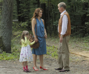 Ranczo. Dorotka (Weronika Kunka), Lucy (Ilona Ostrowska), Więcławski (Grzegorz Wons) - sierpień 2013 r.