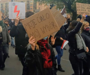 Protest kobiet w Szczecinie - 28.10.2020