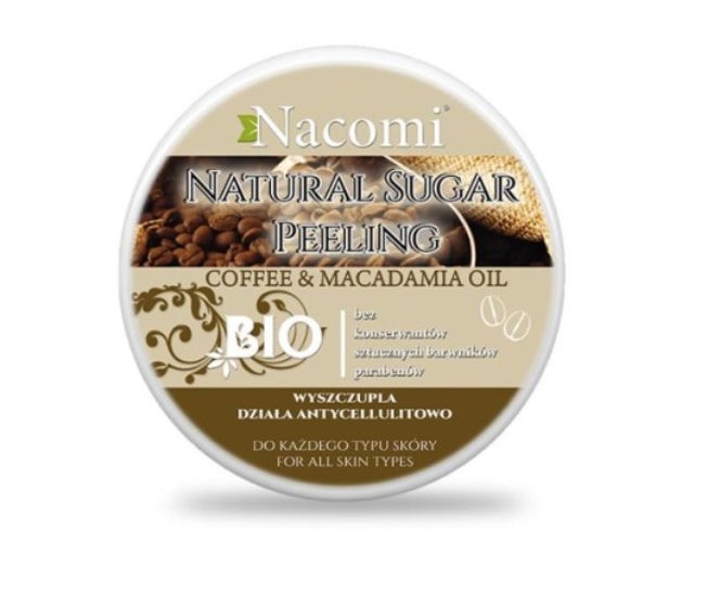 Naturalny peeling cukrowy z kawą