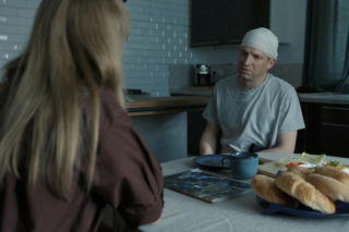 Barwy szczęścia, odcinek 3307: Łukasz (Michał Rolnicki), Agnieszka (Katarzyna Tlałka)