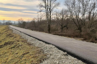 Trasa Euro Velo w Nowym Sączu. Brakujący odcinek na Wólkach już gotowy!