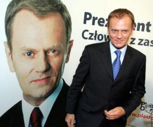 Donald Tusk, 2005r.