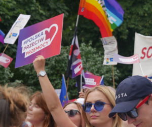 Protest przeciw przemocy w Białymstoku