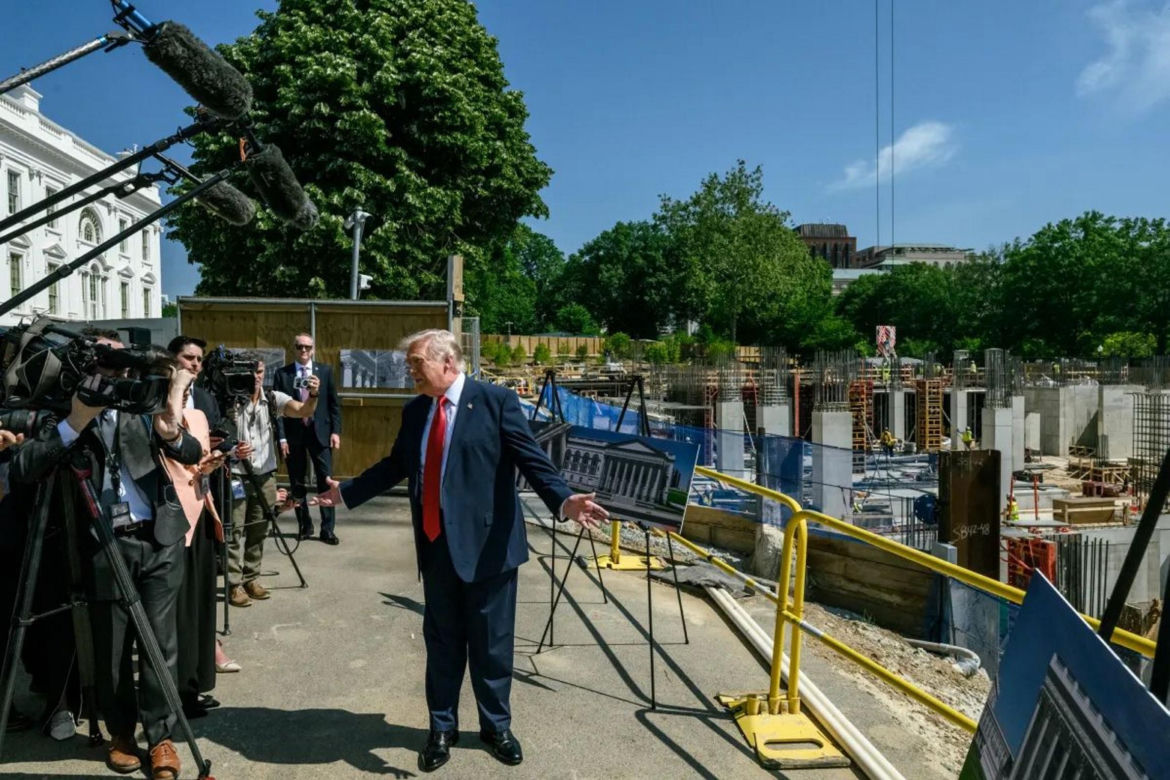 USA/ Media: sala balowa Trumpa będzie droższa, niż zapowiadano, a część kosztów pokryją podatnicy