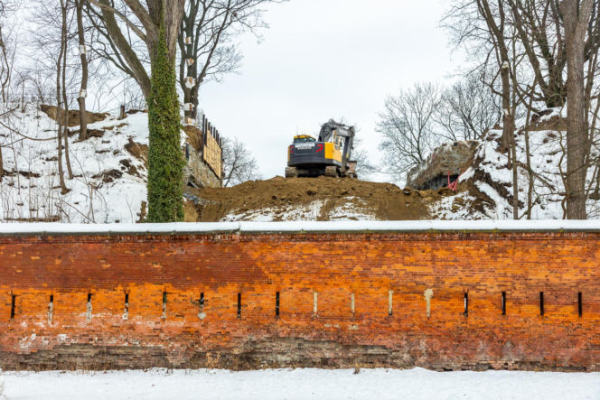 Budowa kładki na Cytadelę Warszawską