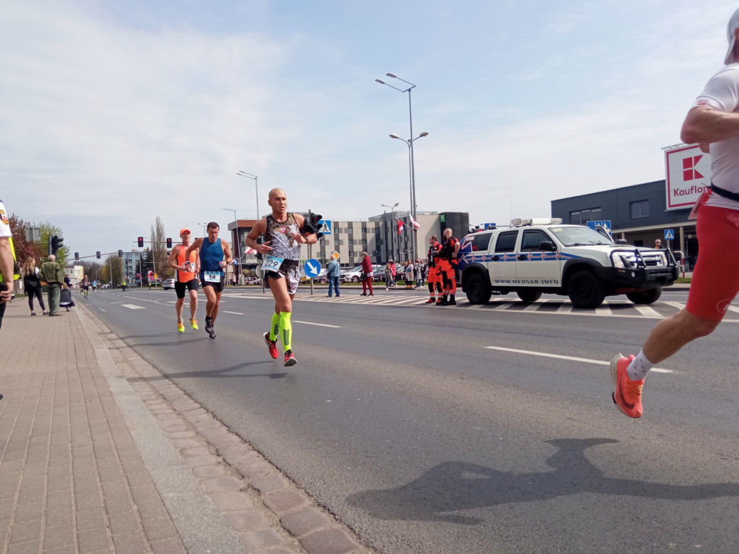 Półmaraton śladami Bronka Malinowskiego Grudziądz - Rulewo