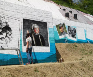 Nowy mural w Sanoku