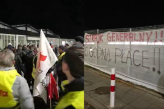 Strajk generalny w Valeo w Chrzanowie. Setki pracowników odeszły od maszyn