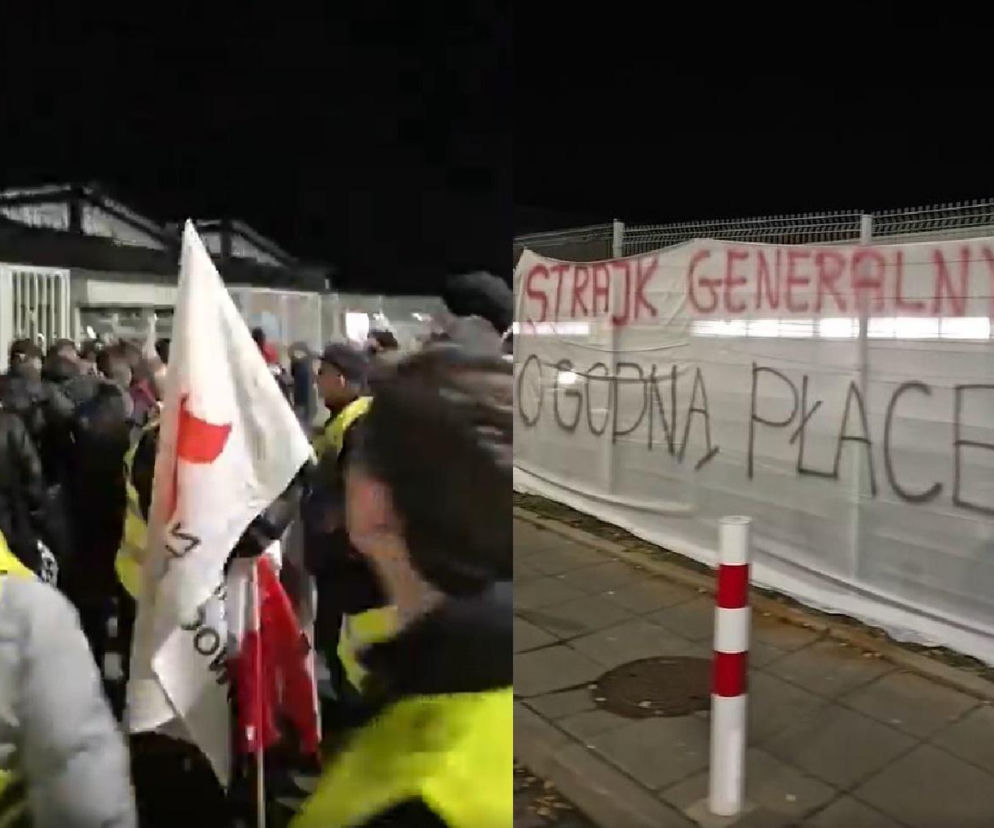 Strajk generalny w Valeo w Chrzanowie. Setki pracowników odeszły od maszyn