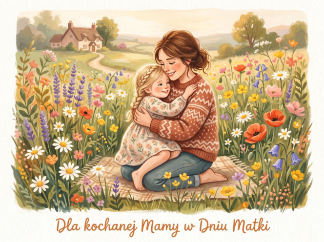 Kartka dla mamy na Dzień Matki