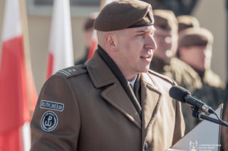 Zmiana dowódcy w 42 Batalionie Lekkiej Piechoty w Morągu