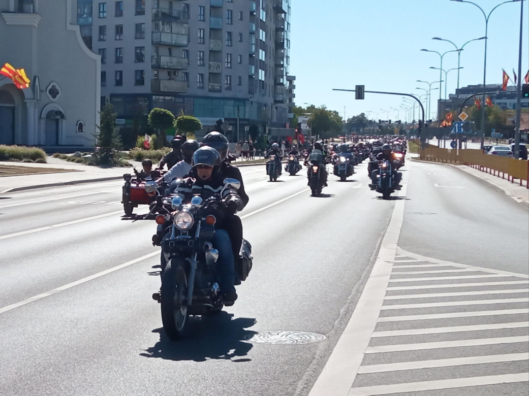 Setki motocyklistów przejechało przez centrum Białegostoku. Zobacz zdjęcia z Wielkiej Parady Motocyklowej [GALERIA]