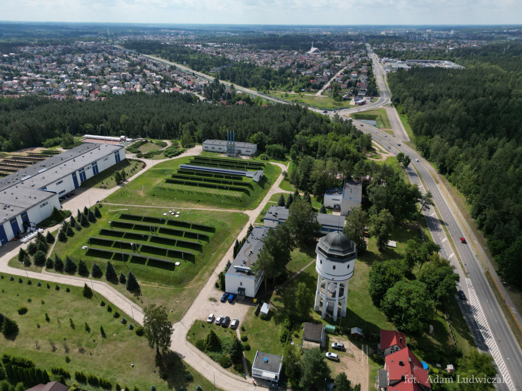 Wodociągi Białostockie wybudowały elektrownię fotowoltaiczną