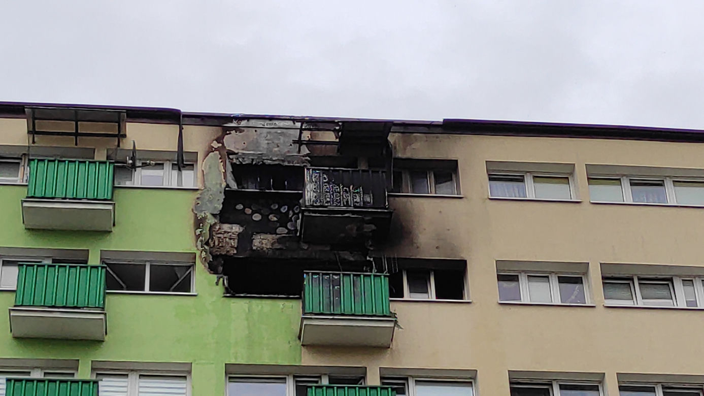 Tragiczny pożar w Warszawie przy Kobielskiej