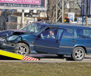 BMW stanęło w ogniu