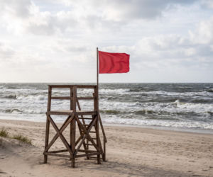 Sinice Chłopy. Czy w Chłopach można się kąpać 16.08? Flaga, warunki pogodowe