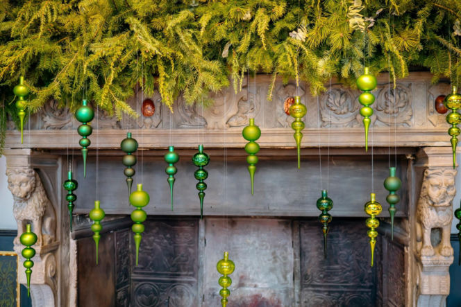 Zamek Książ w świątecznej odsłonie