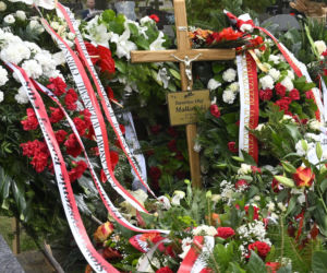 Tak wygląda grób ks. Małkowskiego