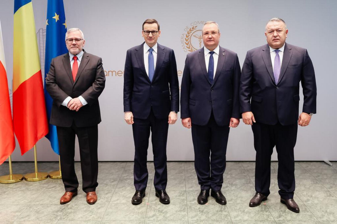 Premier Mateusz Morawiecki w Bukareszcie 