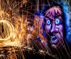 Steel wool photography