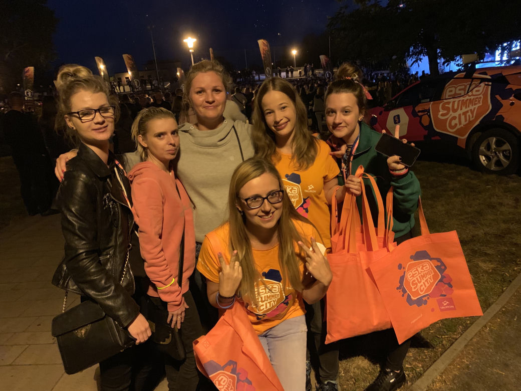 Ekipa Eska Summer City na Prince Summer Festiwal w Książu Wielkopolskim