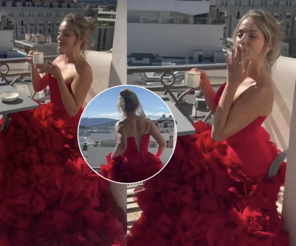Wiktoria Gąsiewska zachwyca w Cannes. Ta kreacja przykuwa uwagę