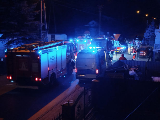 Zderzenie dwóch pojazdów na skrzyżowaniu Kraszewskiego i Ceglanej w Siedlcach