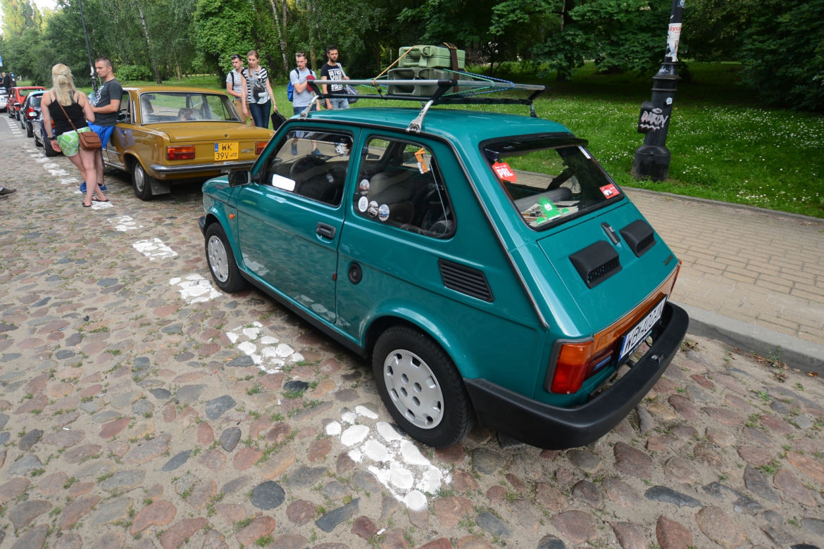 klasyki na spotkaniu Youngtimer Warsaw