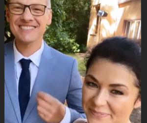 M jak miłość po wakacjach 2020. Kinga (Katarzyna Cichopek), Piotrek (Marcin Mroczek)