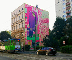 Nowy mural przy al. Powstańców Wielkopolskich