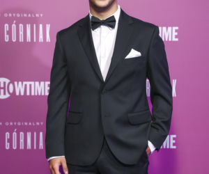 Allan Enso na premierze filmu o swojej mamie