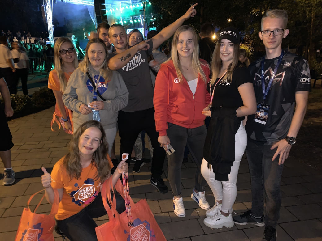 Ekipa Eska Summer City na Prince Summer Festiwal w Książu Wielkopolskim