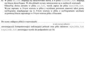 Matura 2012 - informatyka, poziom rozszerzony