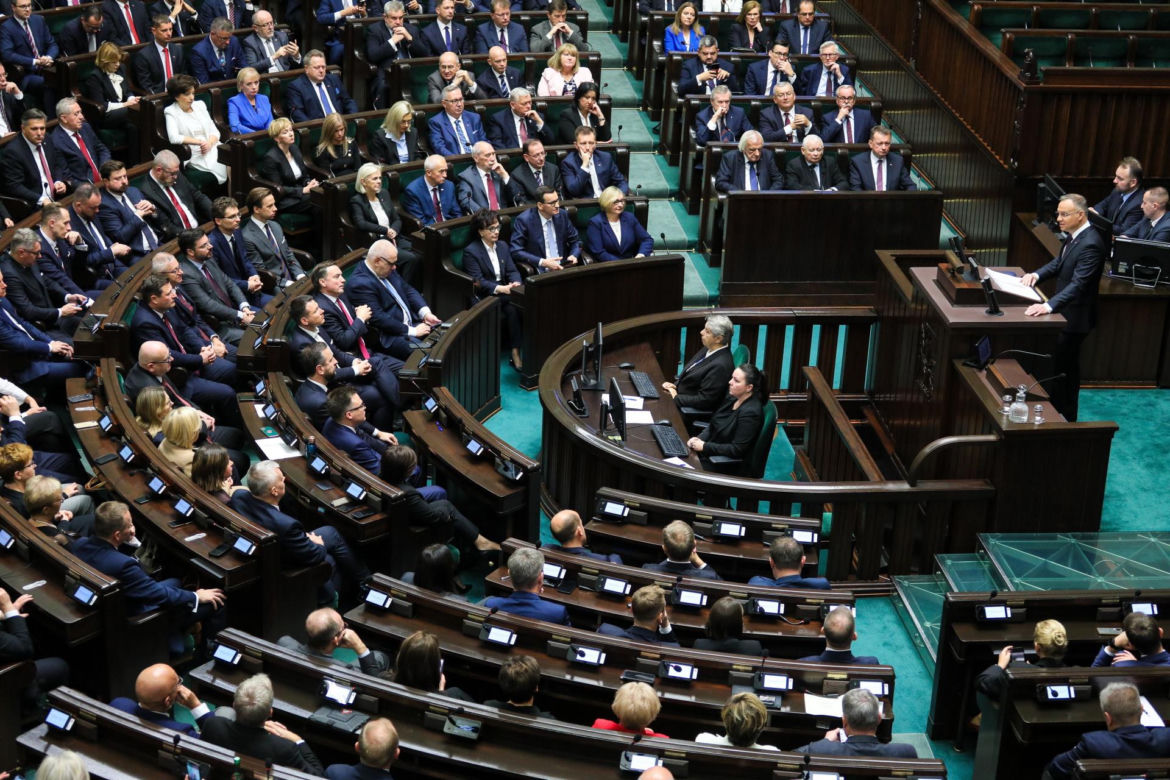  Pierwsze posiedzenie Sejmu