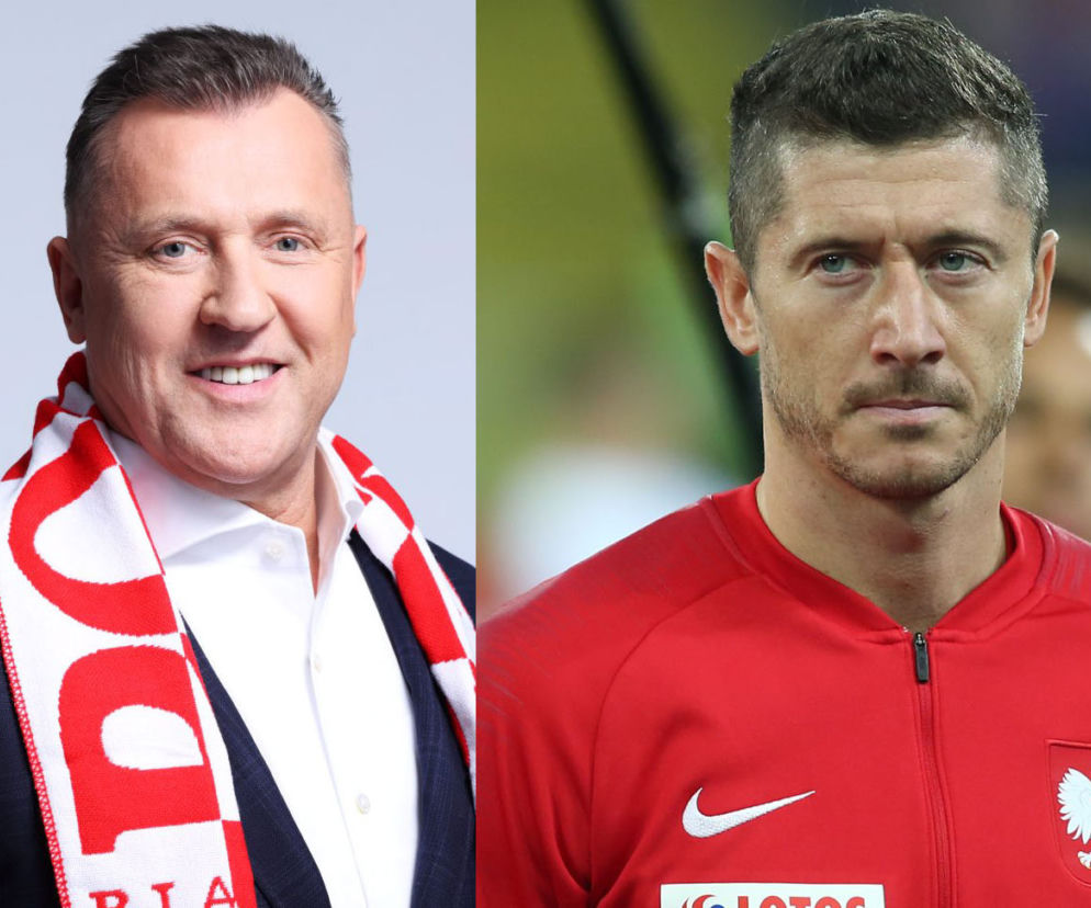 Cezary Kulesza i Robert Lewandowski