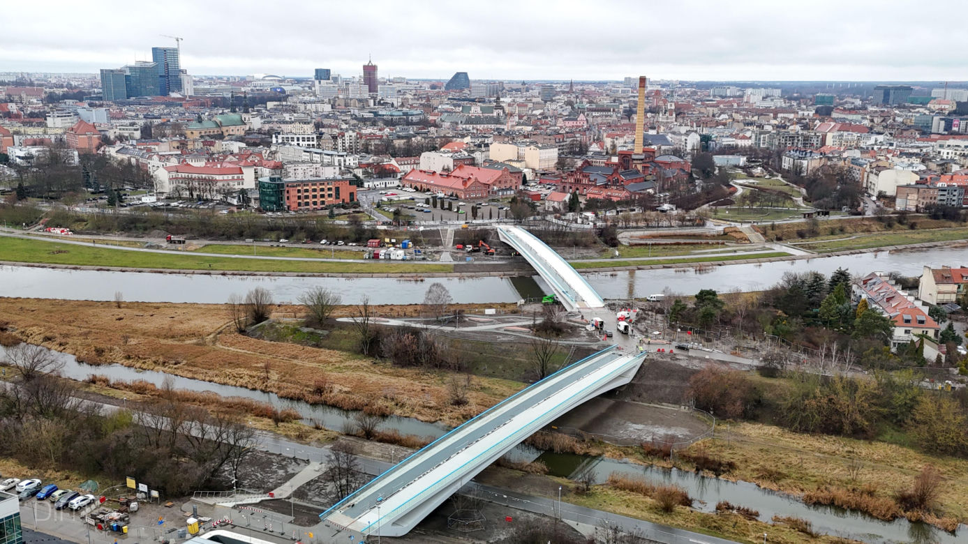 Nowe mosty Berdychowskie w Poznaniu