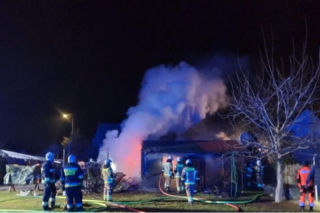 Tragiczny pożar w Borównie. Nie żyją dwie osoby