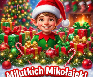 Kartka z życzeniami na Mikołajki