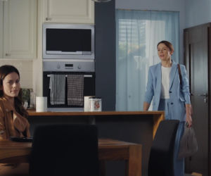 M jak miłość, odc. 1909. Martyna (Magdalena Turczeniewicz), Kasia (Paulina Lasota)