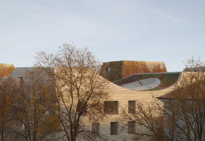 Koncepcja studia WXCA nagrodzona II nagrodą w konkursie na Bibliotekę Nową w Rzeszowie