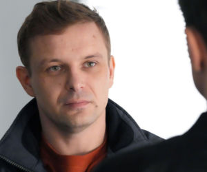 Barwy szczęścia, odcinek 3344. Hubert (Marek Molak), Daniel (Marcin Bikowski)