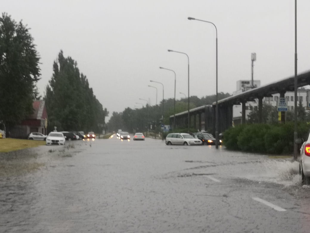 Zalany Poznań i okolice